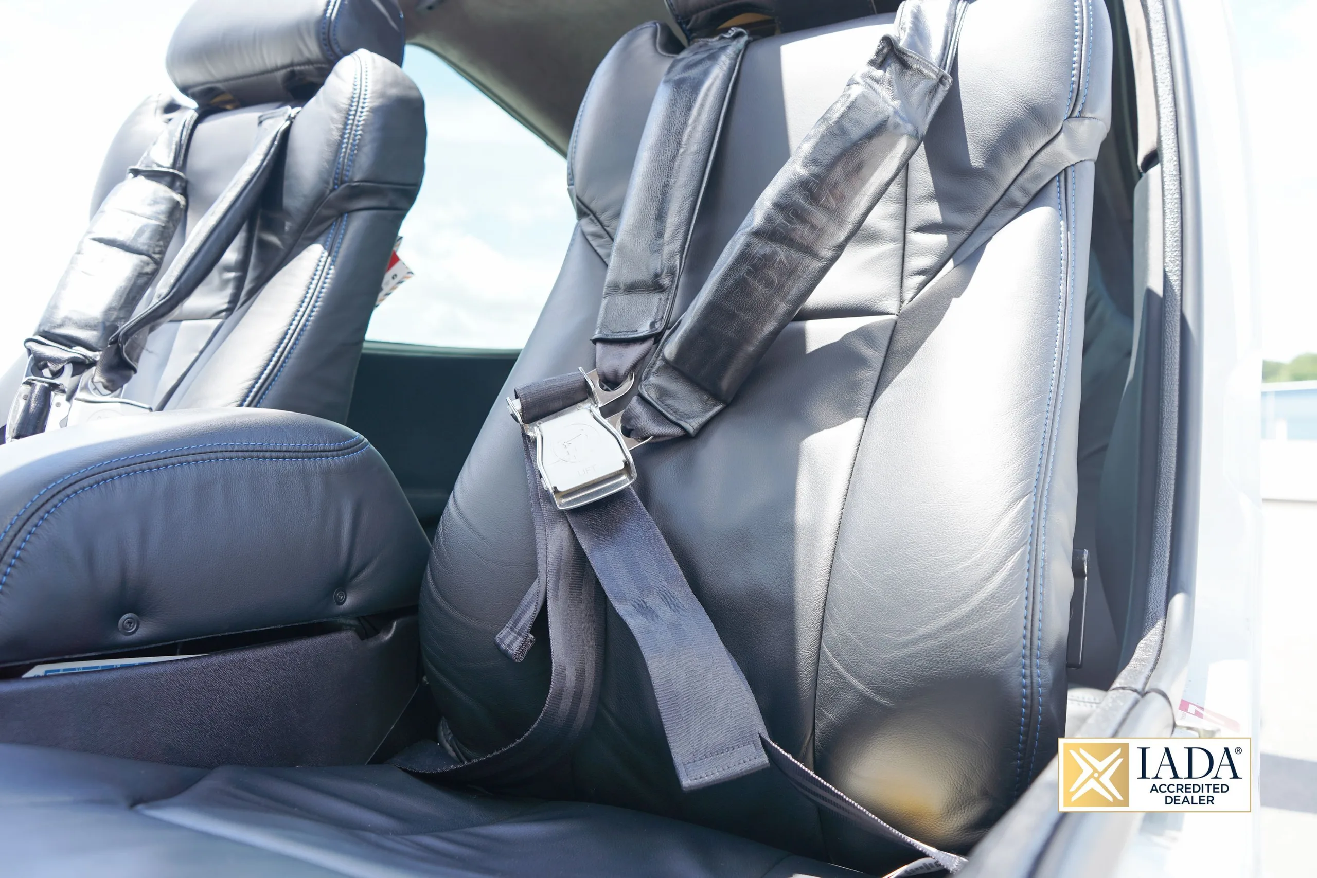 Cabin interior of a 2013 Cirrus SR22 G5 TURBO.