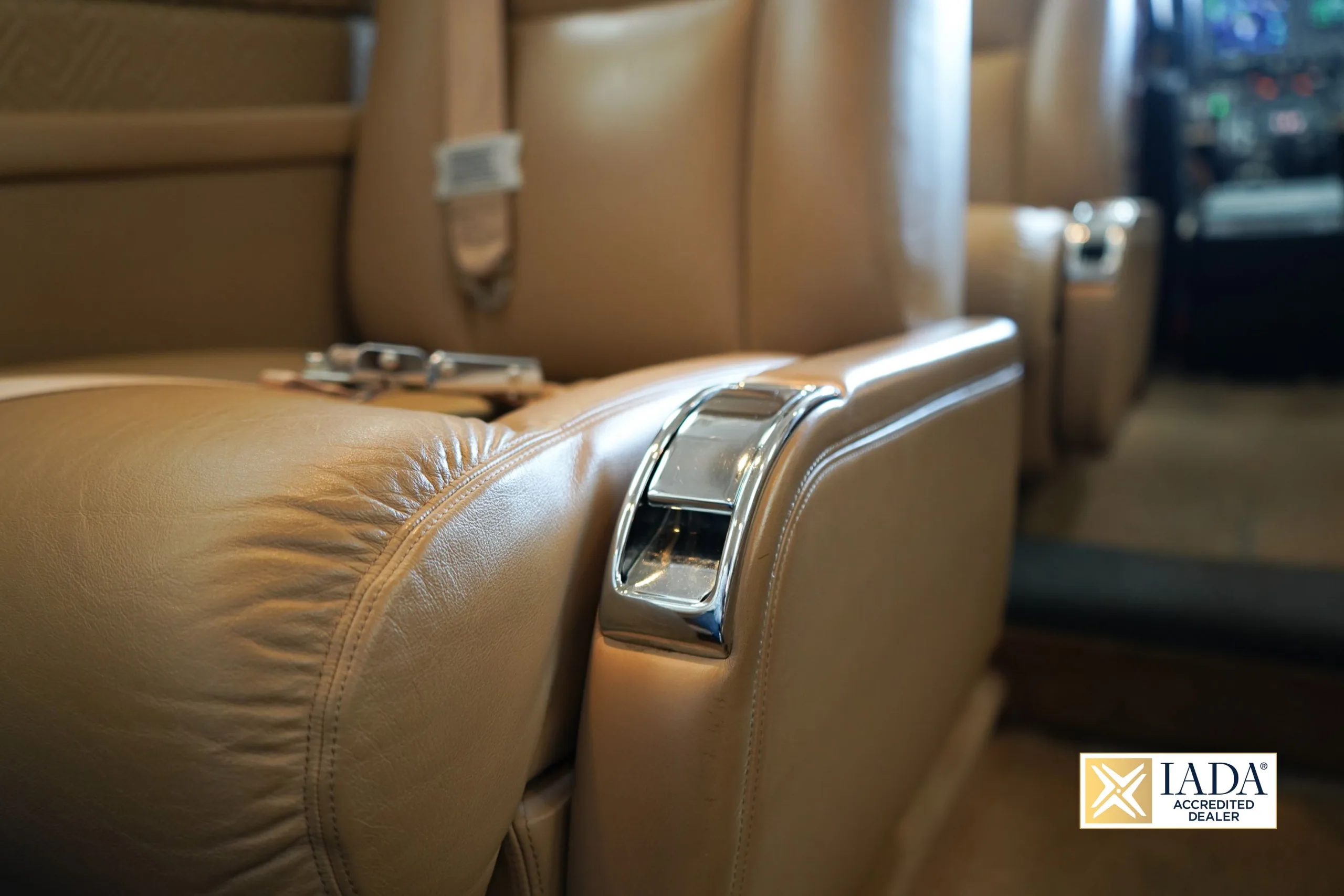 Cabin interior of a 2014 Beechcraft KING AIR 250.