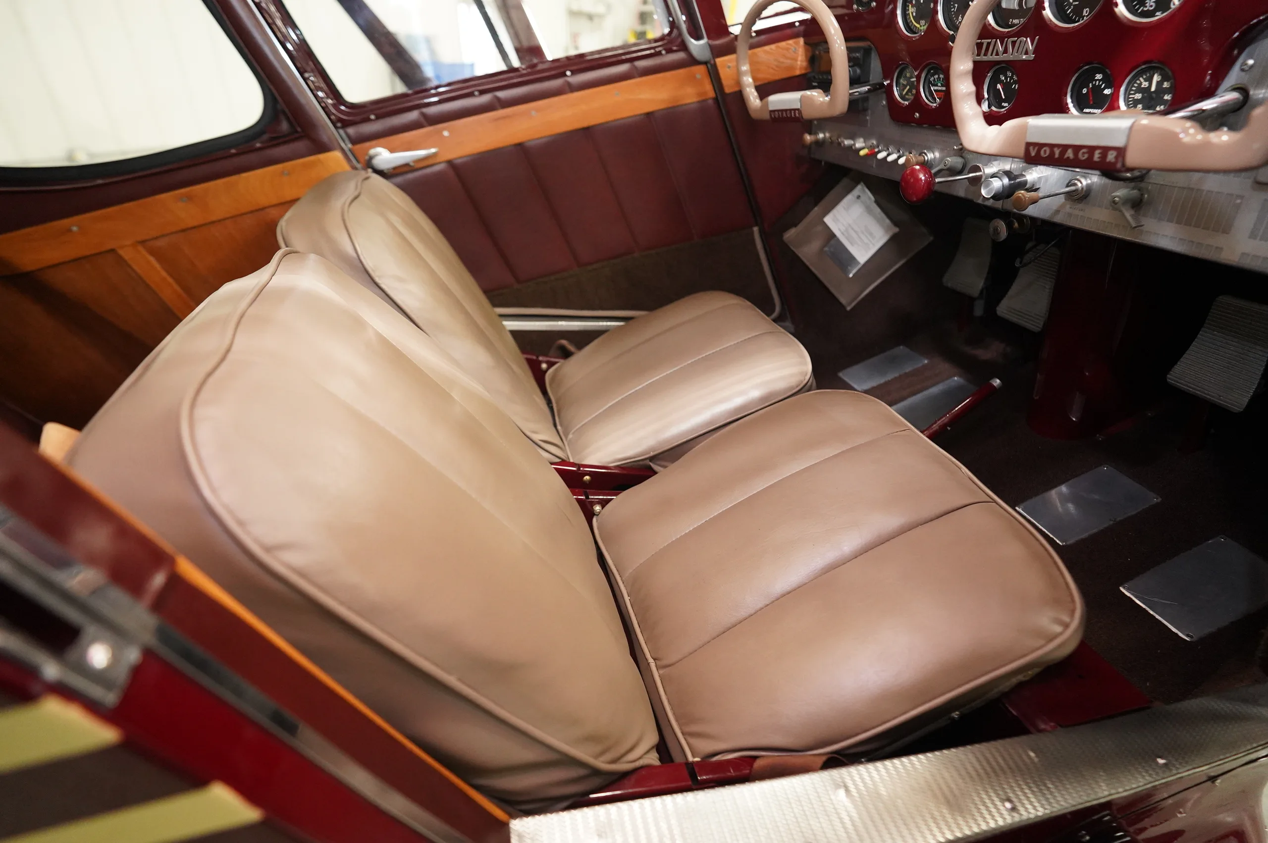 Cabin interior of a Stinson 108-3.