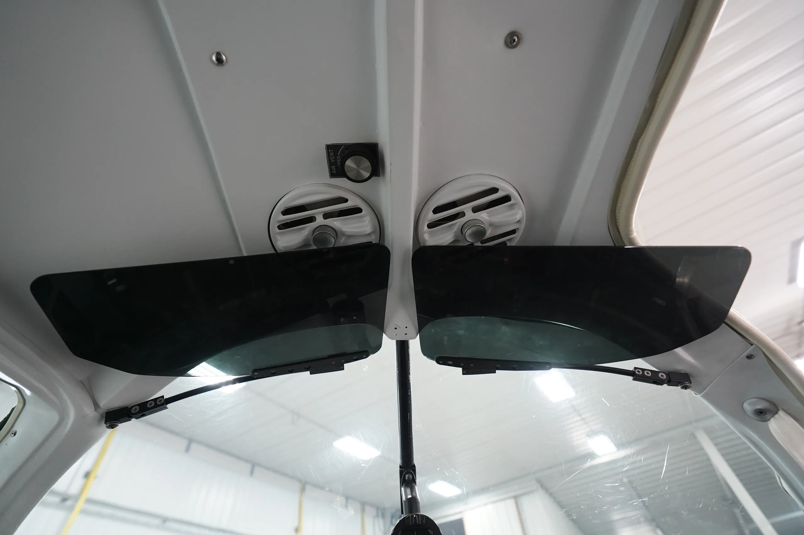 Cabin interior of a 1977 Mooney M20J 201.