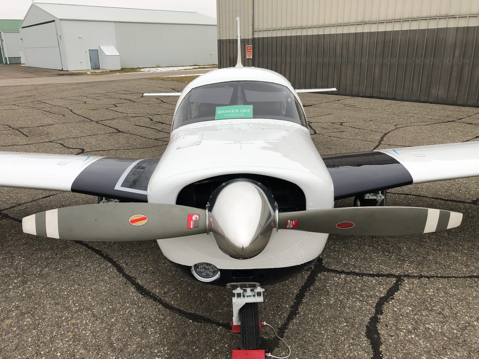 Exterior view of a 1967 Mooney M20F - Elite Air Service.