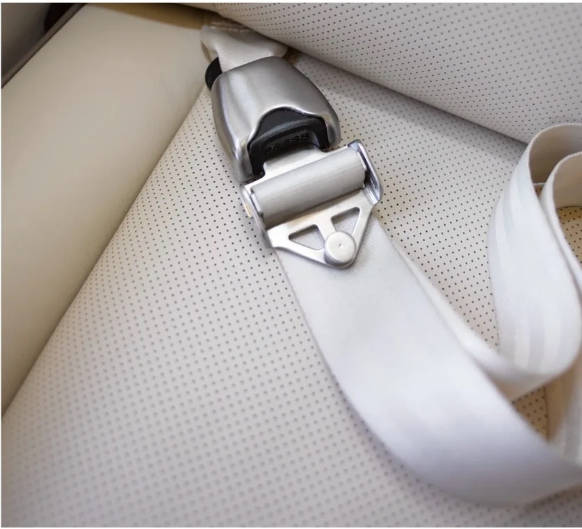 Cabin interior of a 2015 Gulfstream G650ER.