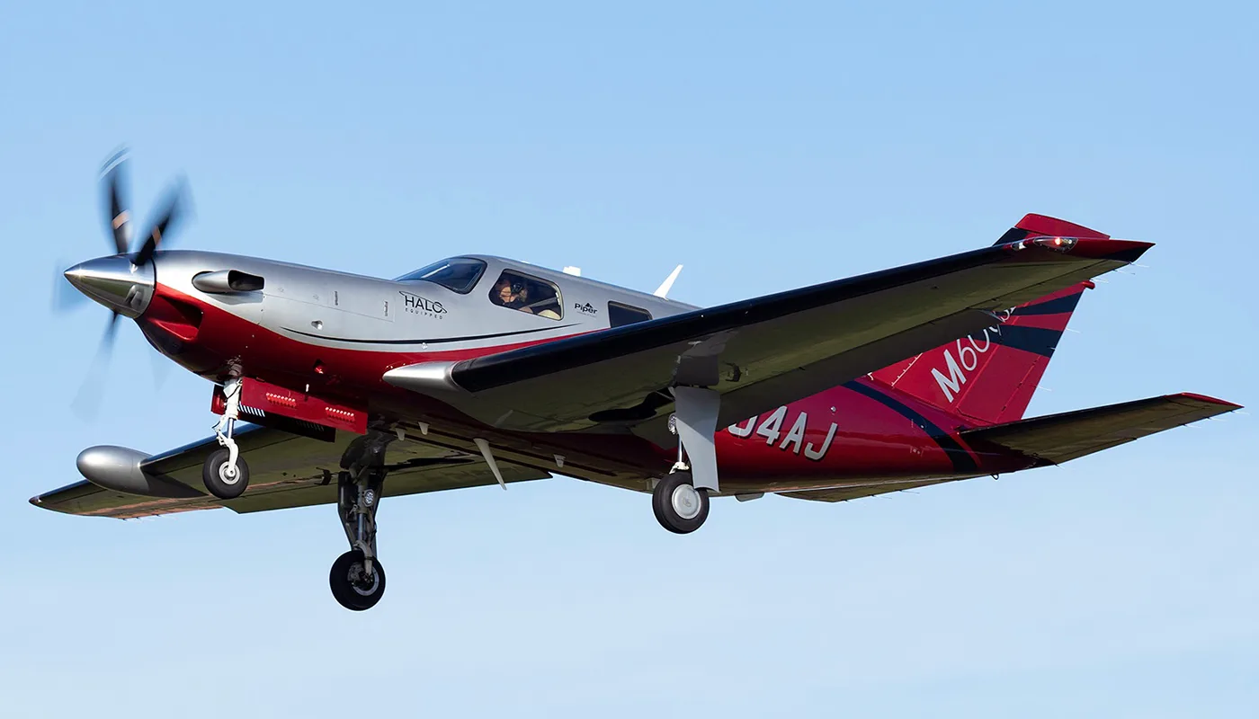 Marketing image of a 2021 Piper M600SLS.