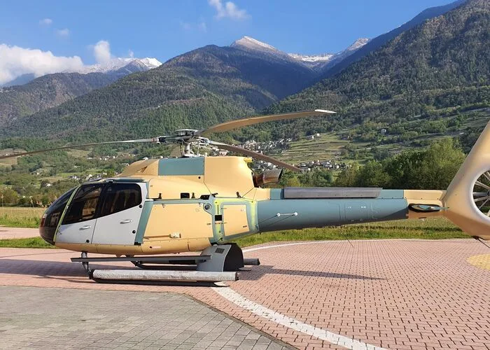 Exterior view of a 1978 Eurocopter AS350BA, I-ARIC.