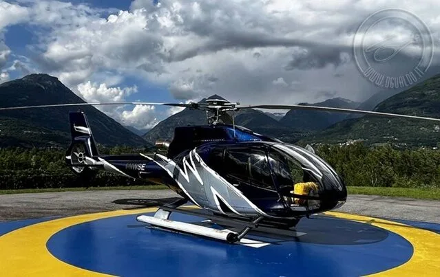 Exterior view of a 2003 Eurocopter EC130B4, I-NWSE.