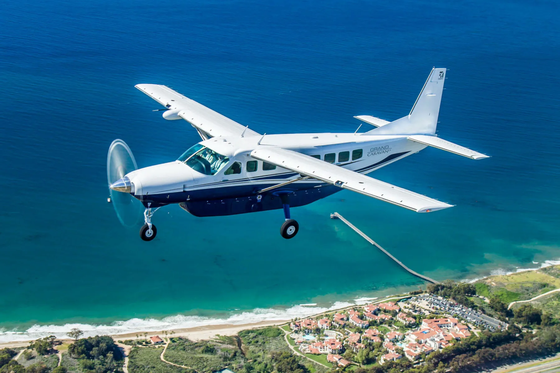 Exterior view of a 1984 Cessna Grand Caravan.