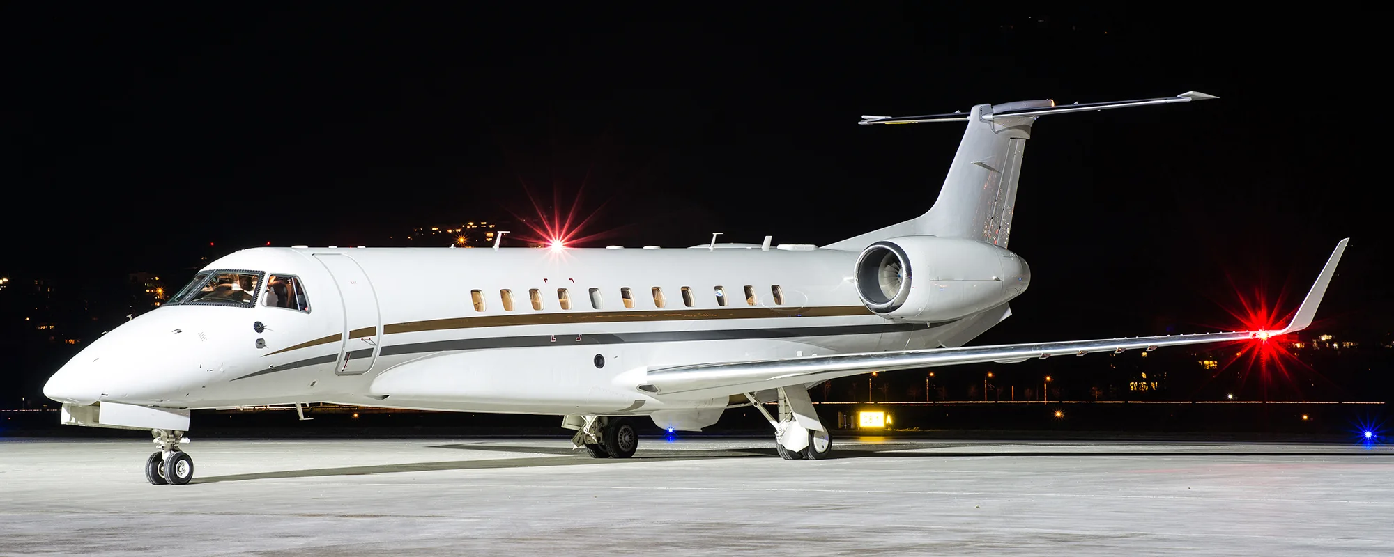Exterior view of a 2003 Embraer Legacy 600.