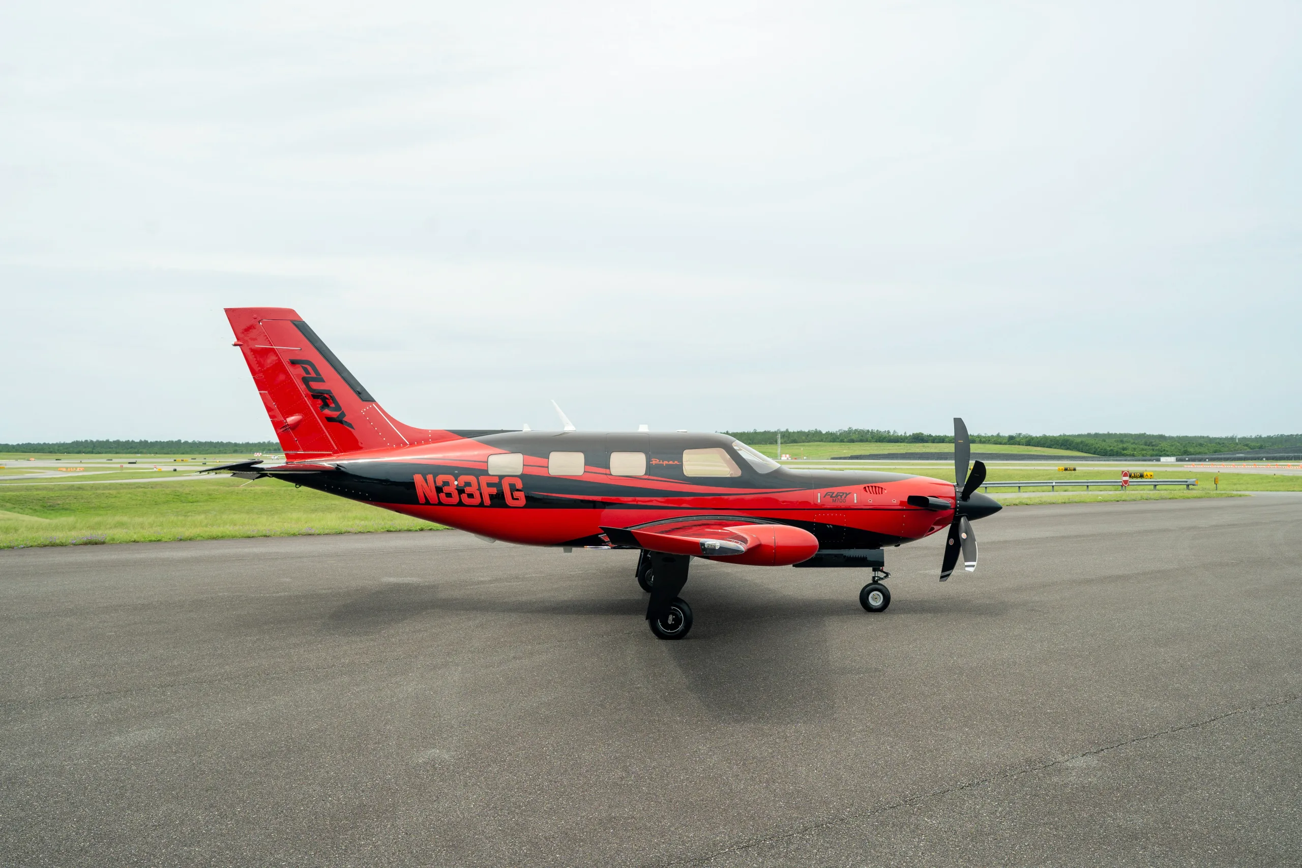 Exterior view of a 2026 Piper M700 Fury.
