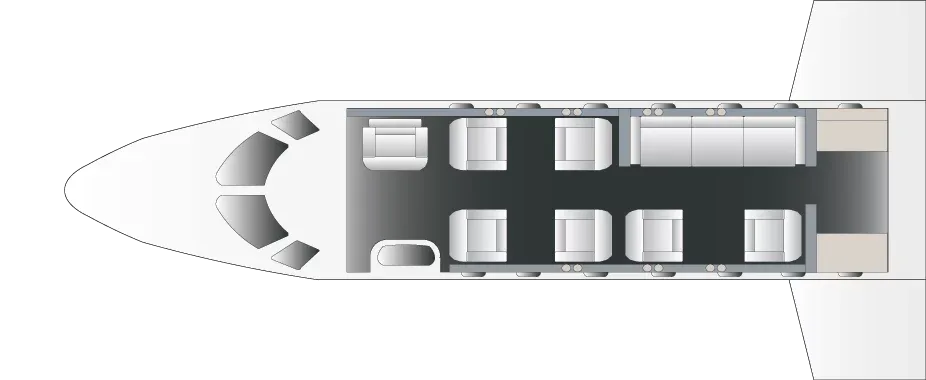 Marketing image of a 2007 Cessna CITATION SOVEREIGN (°2007) - FLYINGGROUP Official Website.