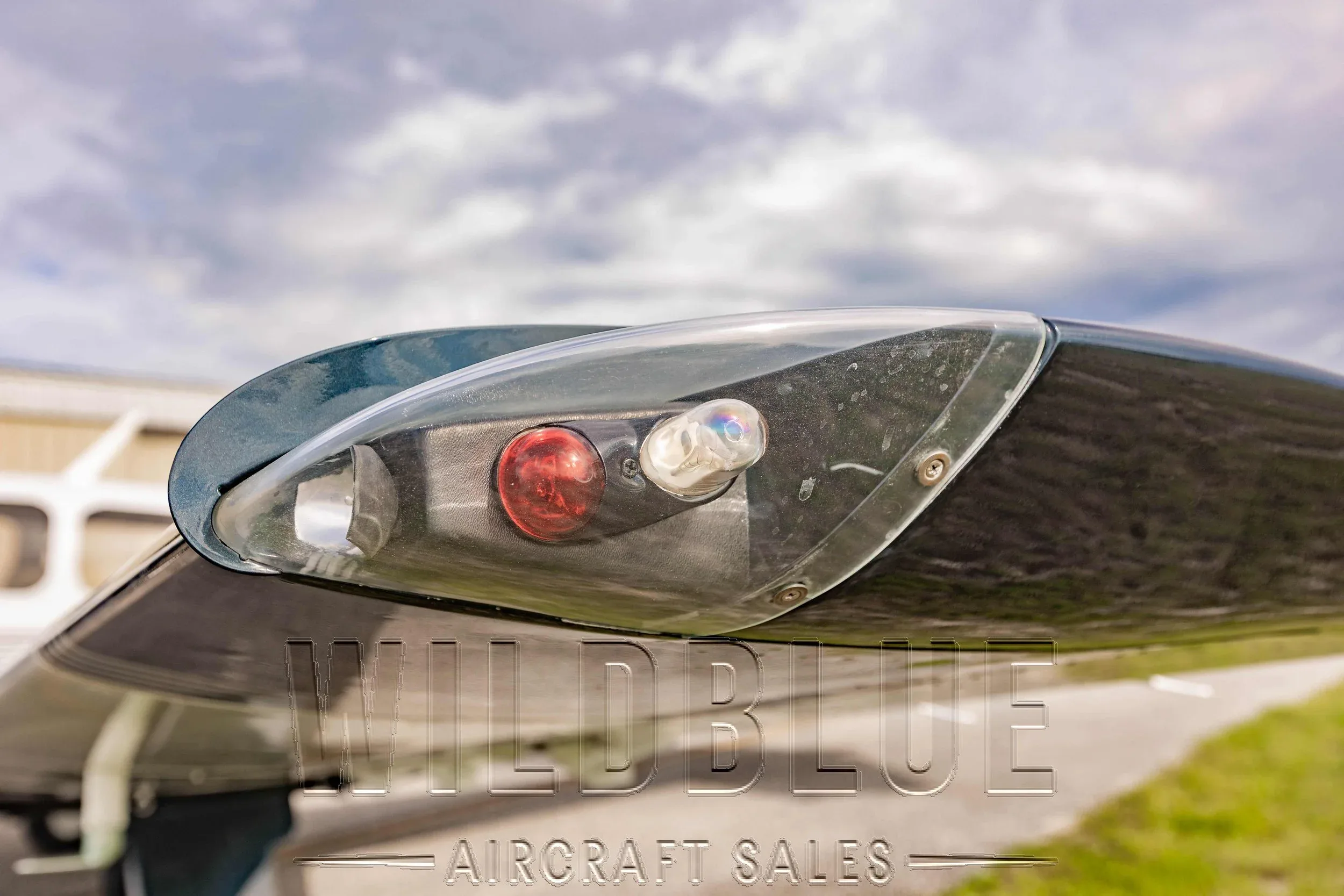 Exterior view of a 2000 Mooney M20M Bravo.