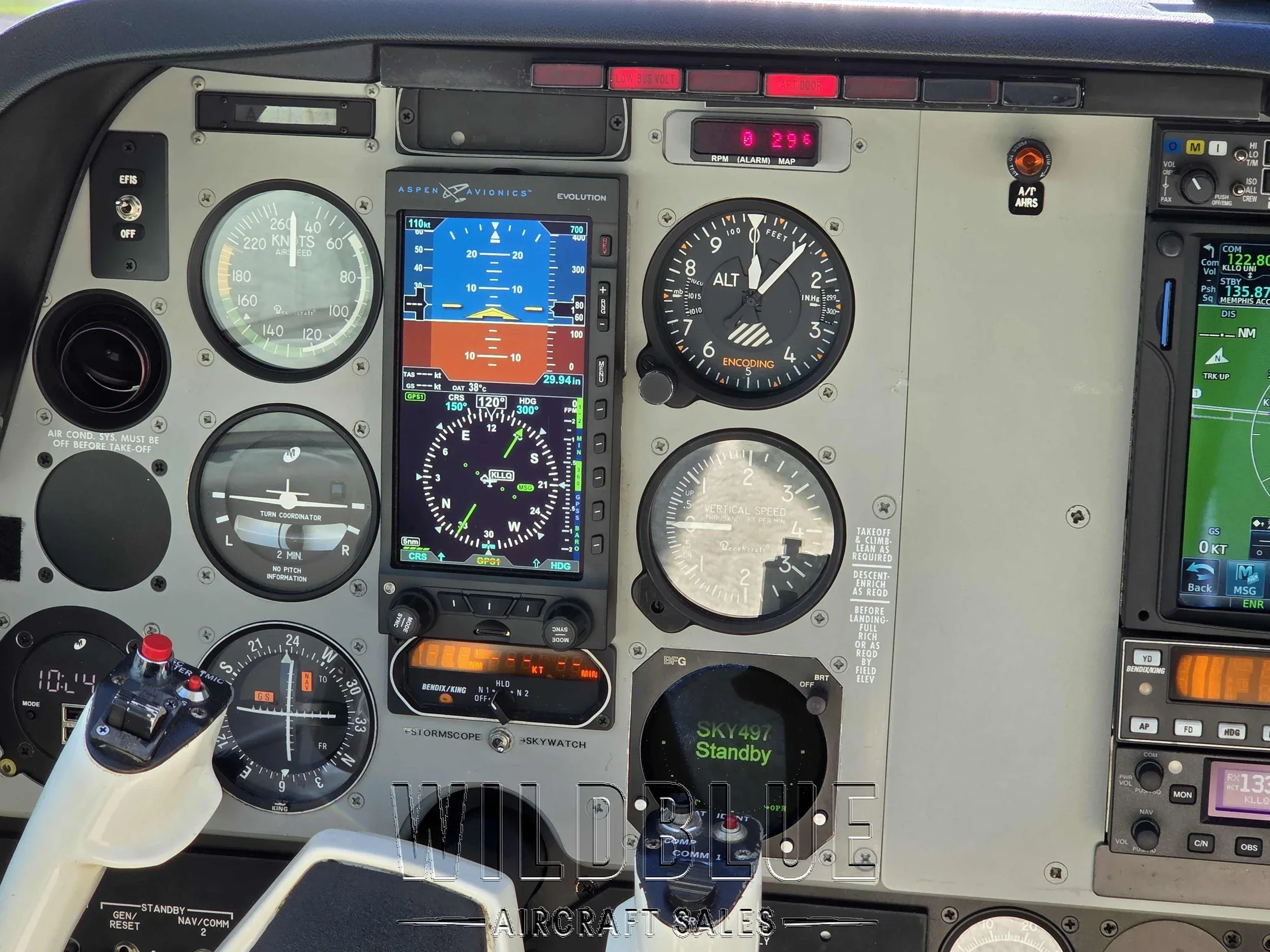 1999 Beech A36 Bonanza for Sale by WildBlue - N316P — WildBlue Aircraft Sales. Own a Plane. Live the Dream.