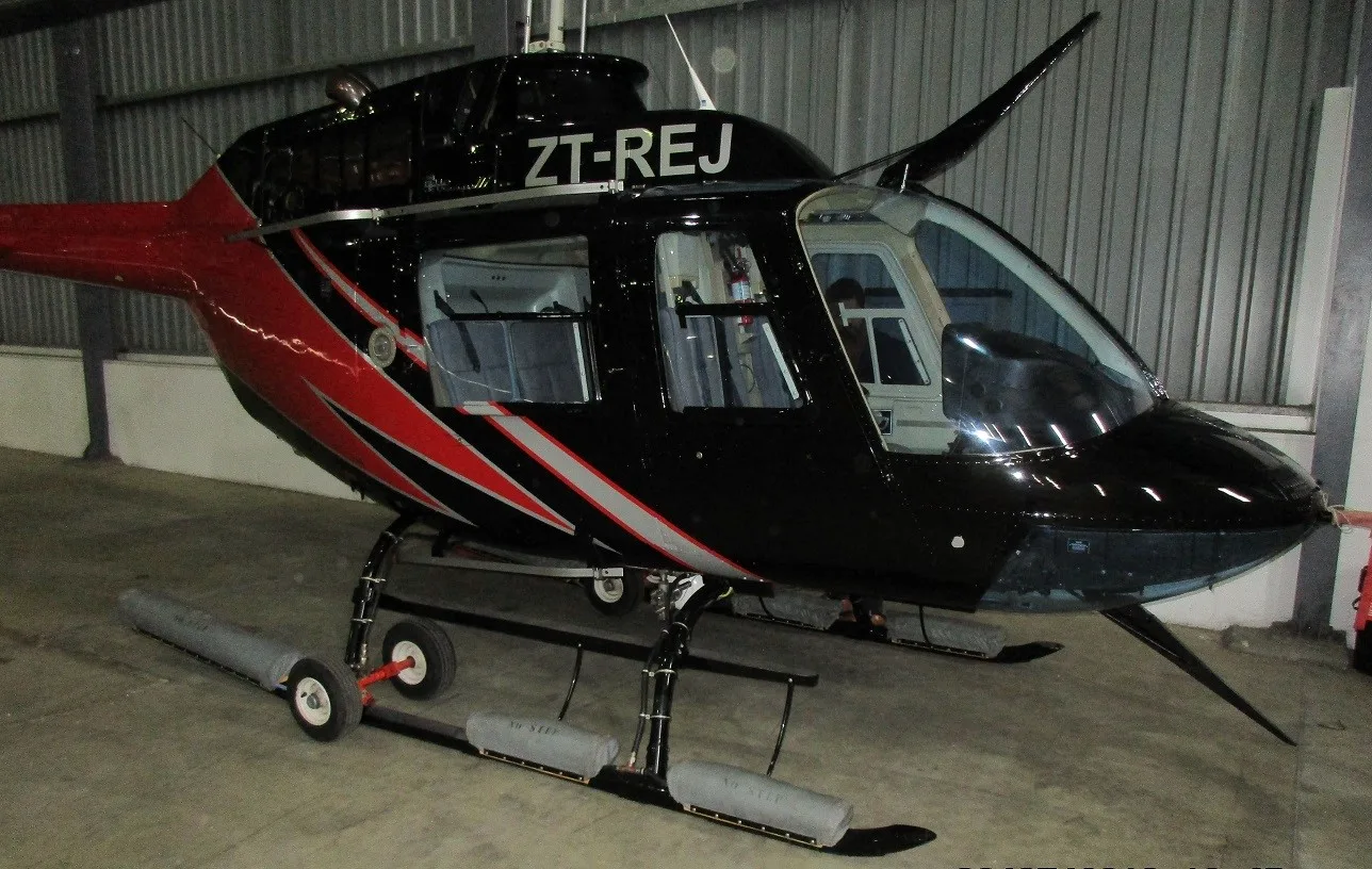 Exterior view of a 1991 Bell 206 B III 4180.