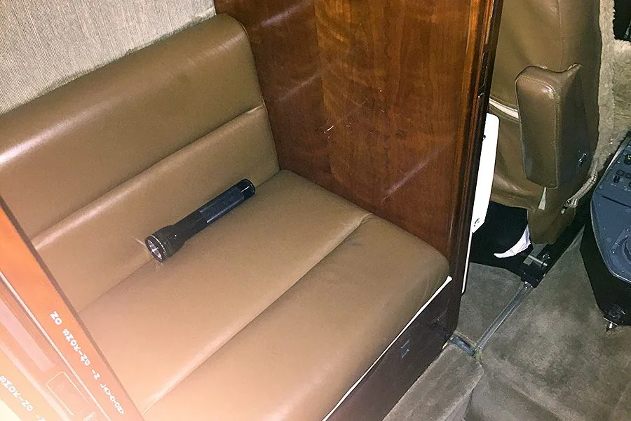 Cabin interior of a Garrett GTCP36-150(W).