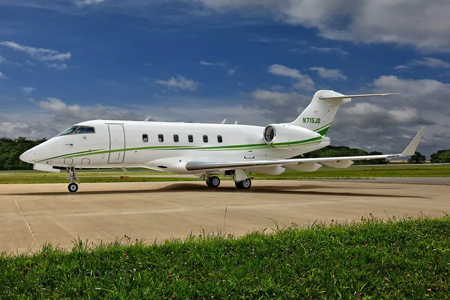 Exterior view of a Bombardier Challenger 300 – 20089.