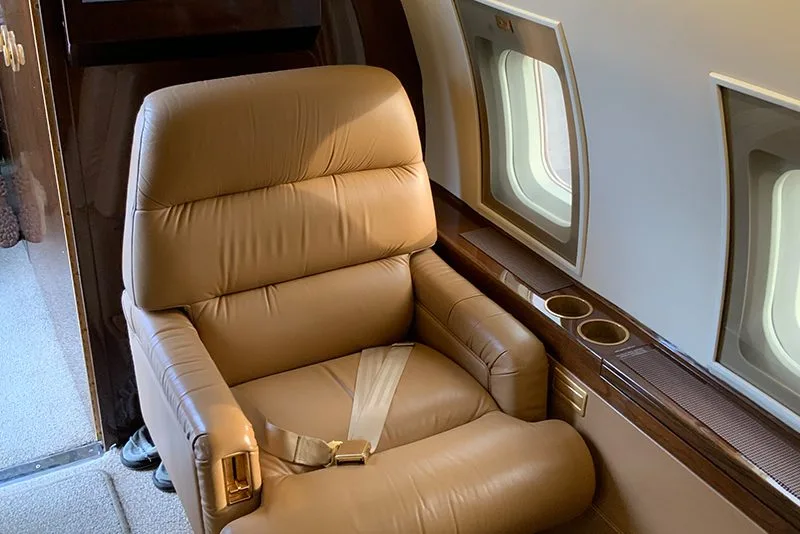 Cabin interior of a Honeywell GTCP 36-100 (CL).