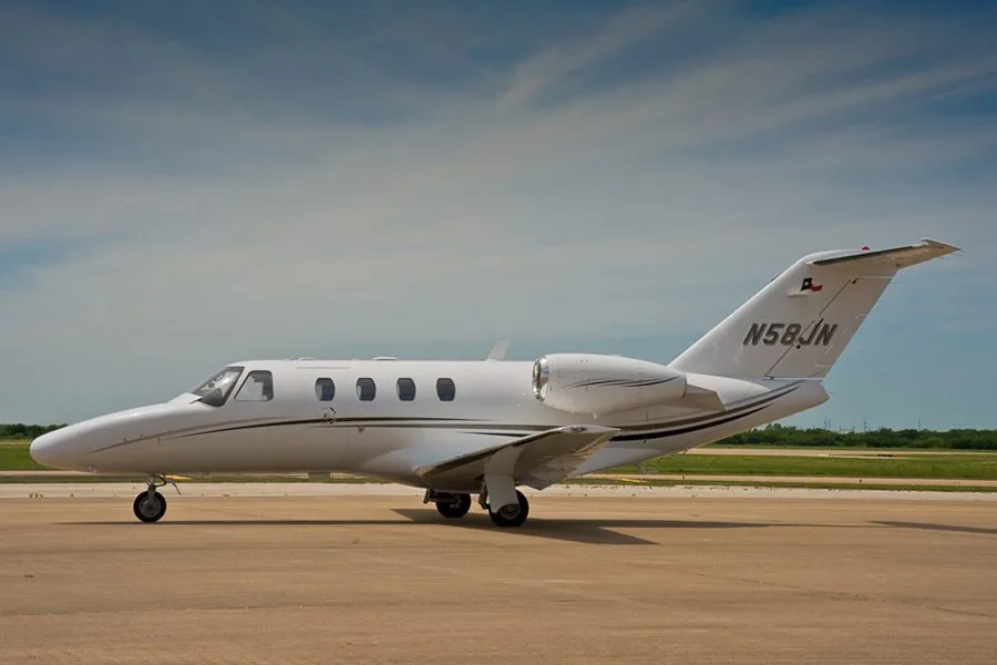 Exterior view of a Cessna Citation CJ1+ – 0607.