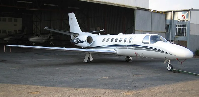 Exterior view of a 2000 Cessna Encore.