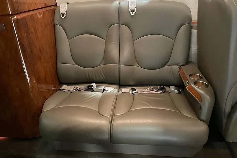 Cabin interior of a Cessna Citation Excel – 5182.