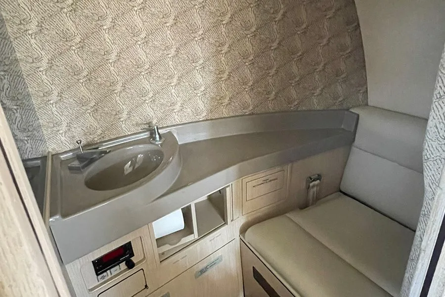 Cabin interior of a Cessna Citation III – 0154.
