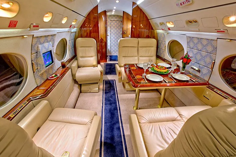 Cabin interior of a Garrett 36-100 IVSP – 1355.