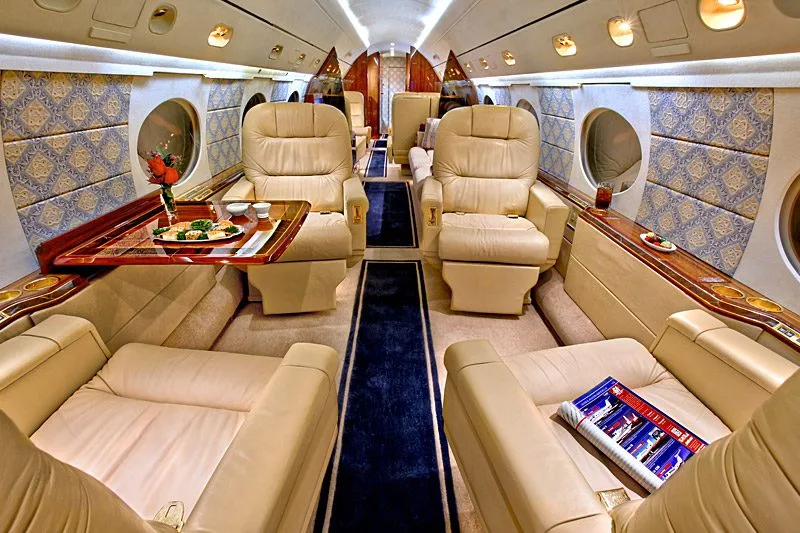 Cabin interior of a Garrett 36-100 IVSP – 1355.