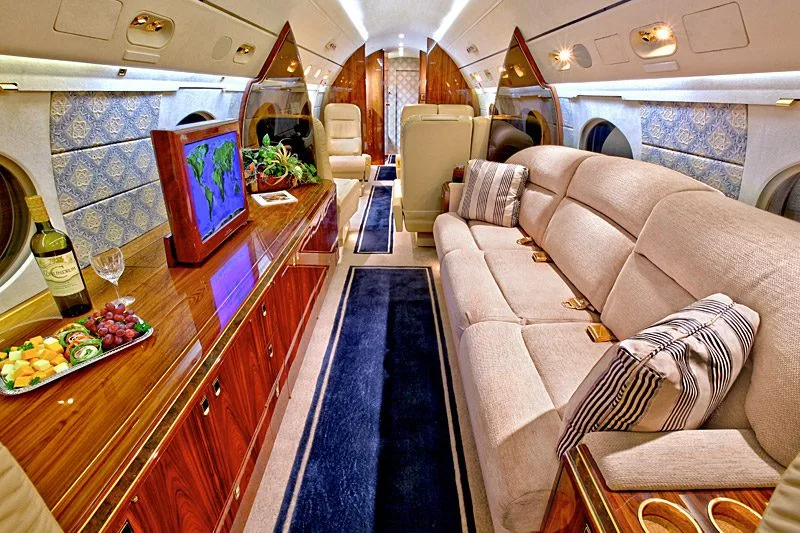 Cabin interior of a Garrett 36-100 IVSP – 1355.