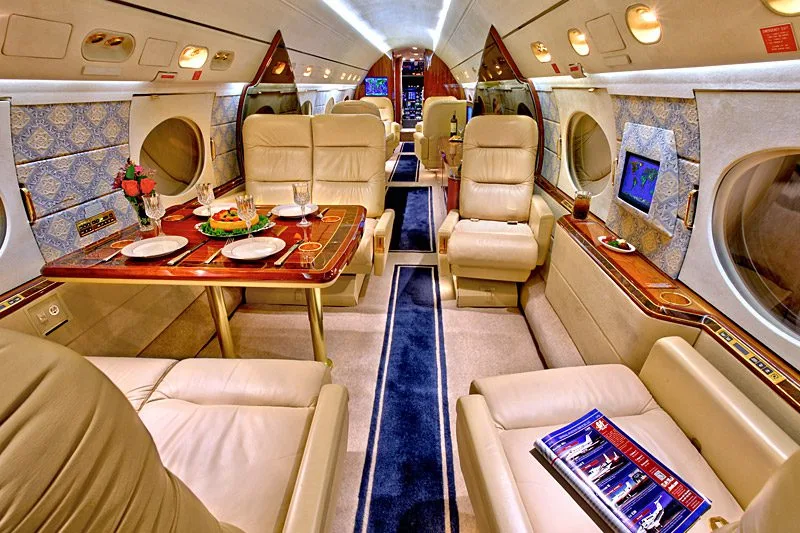 Cabin interior of a Garrett 36-100 IVSP – 1355.