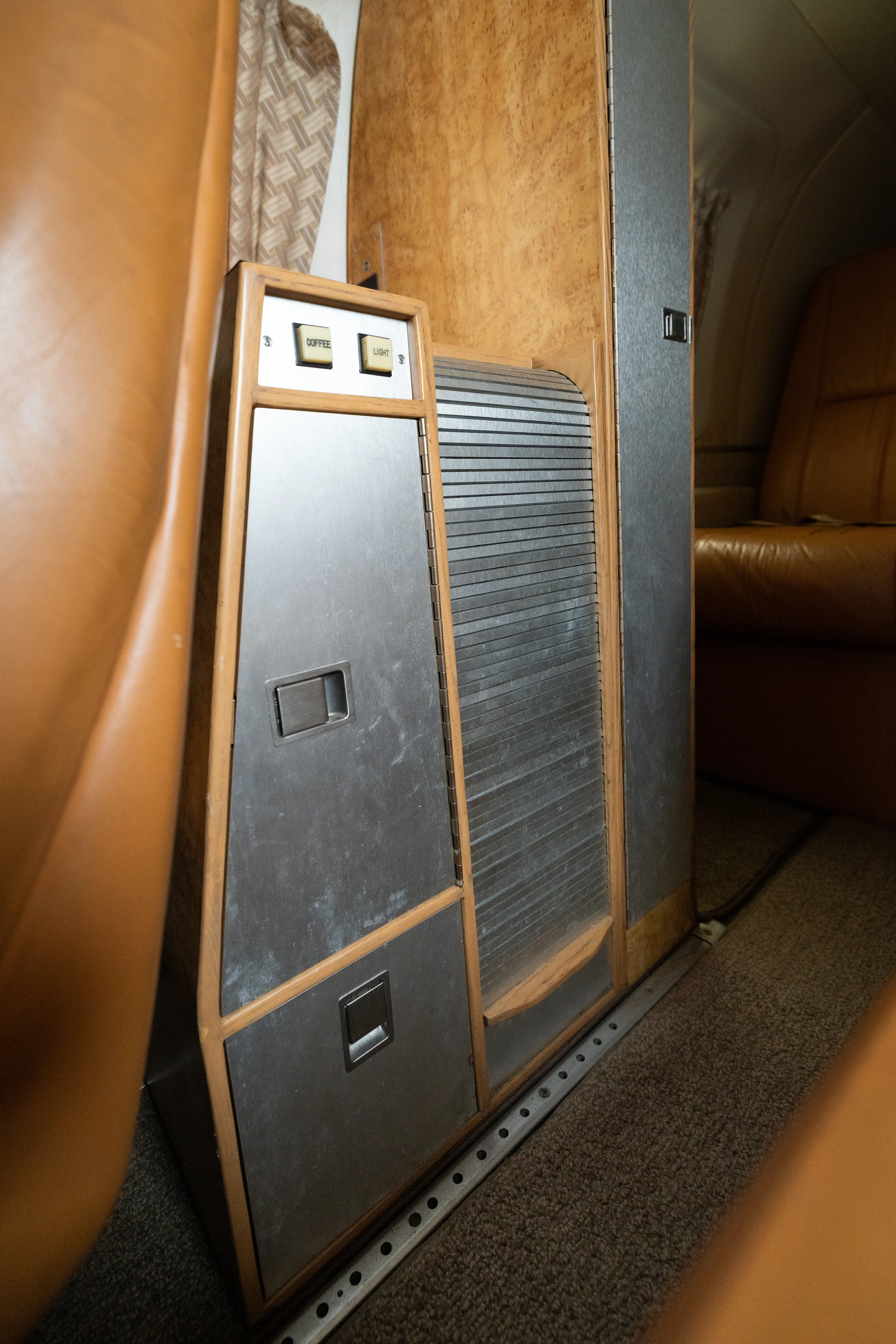 Cabin interior of a 1981 Piper Cheyenne III.