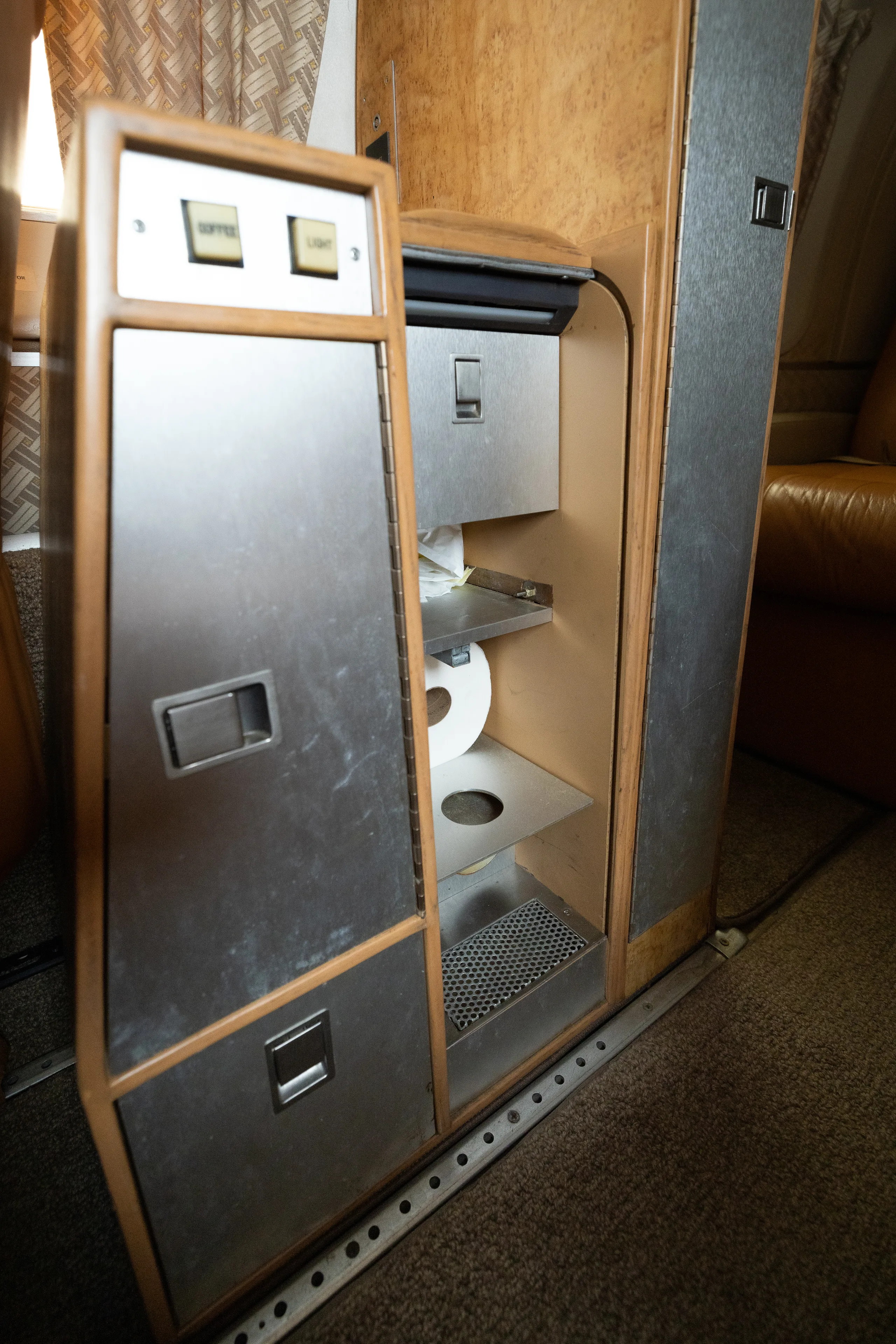 Cabin interior of a 1981 Piper Cheyenne III.