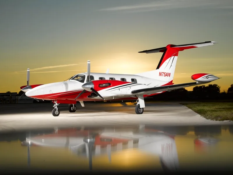 Marketing image of a 1981 Piper Cheyenne III.