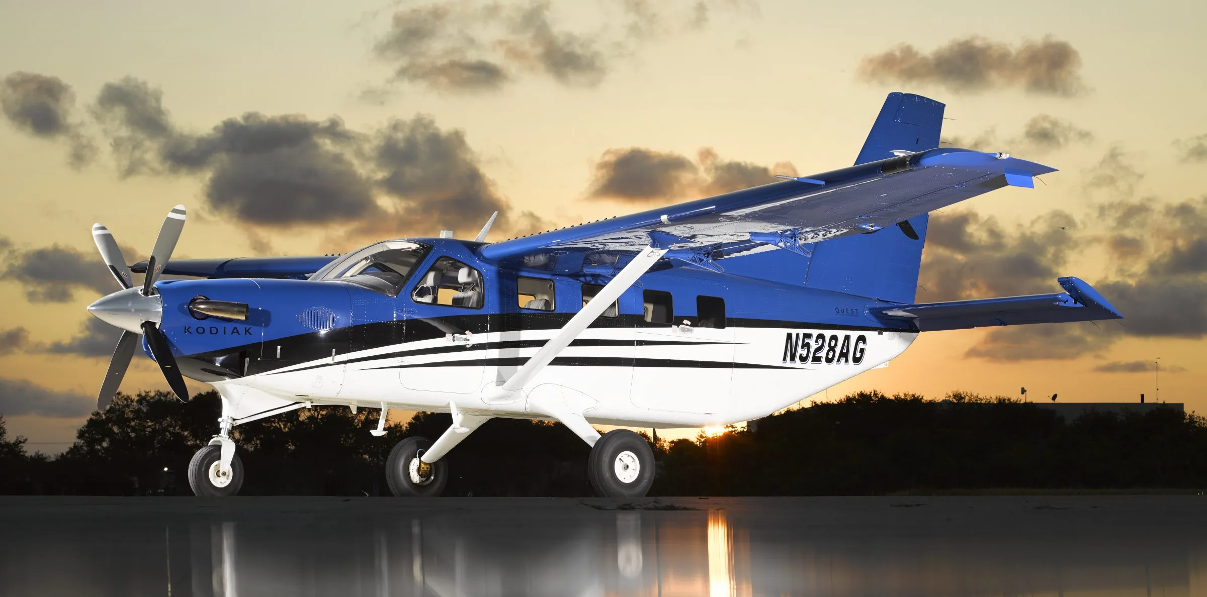 Marketing image of a 2013 Daher Kodiak.