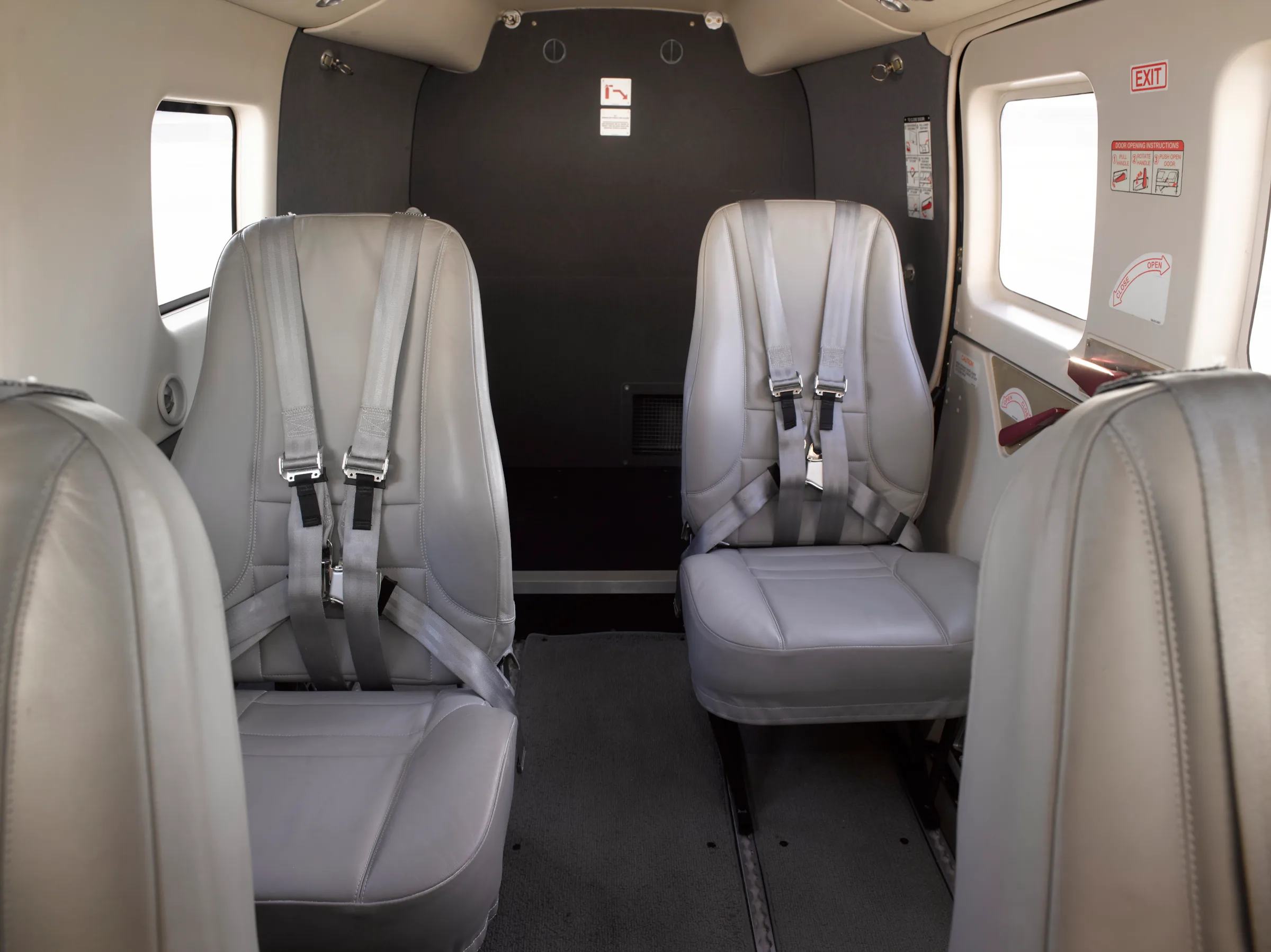 Cabin interior of a 2013 Daher Kodiak.