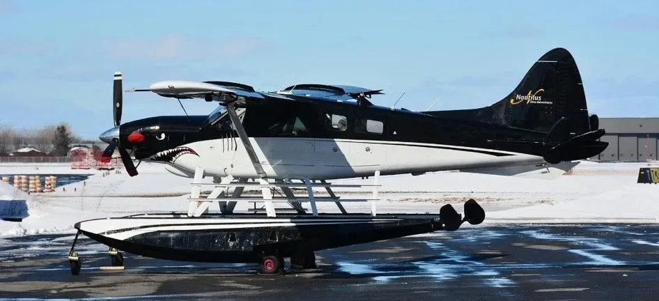 Exterior view of a 1954 de Havilland Beaver.