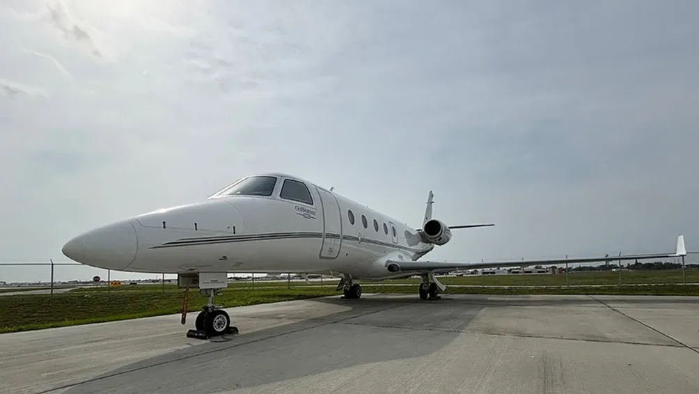 Exterior view of a 2016 Gulfstream.
