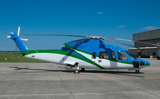 Exterior view of a 2007 Sikorsky S76C++.