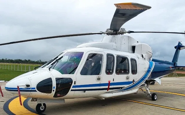 Exterior view of a 2003 Sikorsky S76C+.