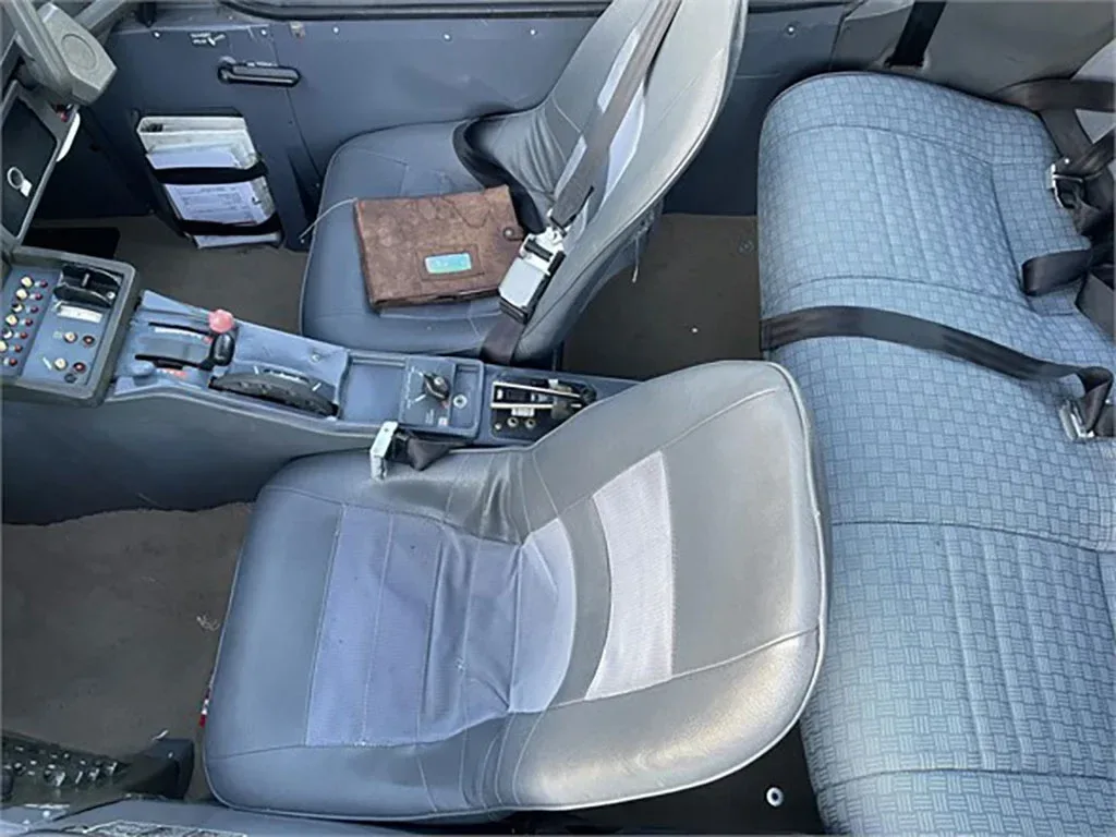 Cabin interior of a 1992 Socata Tampico.
