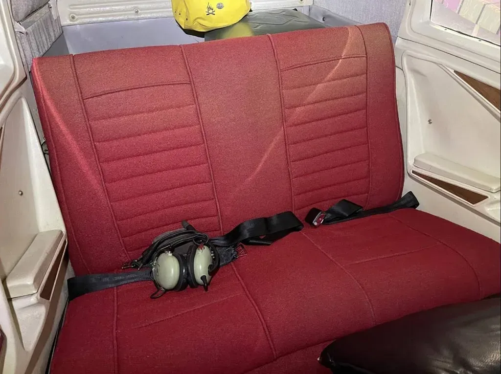 Cabin interior of a 1965 Mooney M20E.