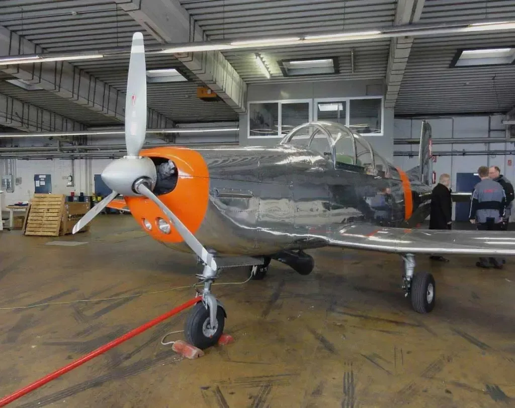 Exterior view of a 1959 Pilatus.