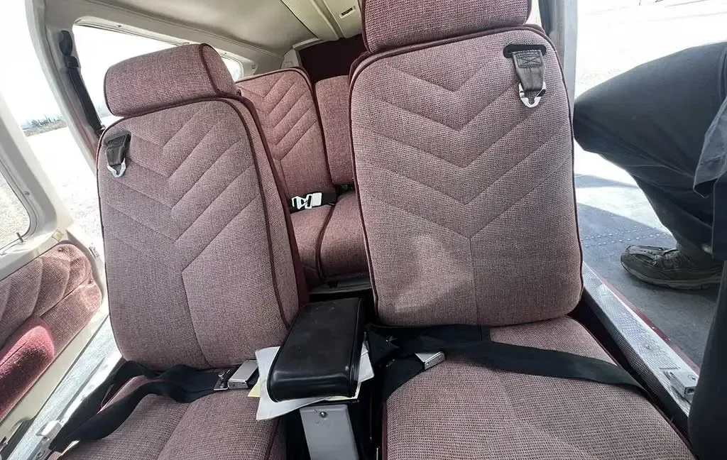Cabin interior of a 1977 Commander.
