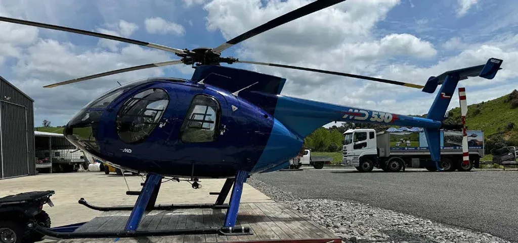 Exterior view of a 2014 McDonnell Douglas 530F.