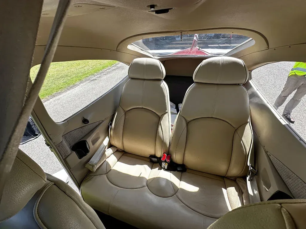 Cabin interior of a 2006 Cessna Turbo Skylane.