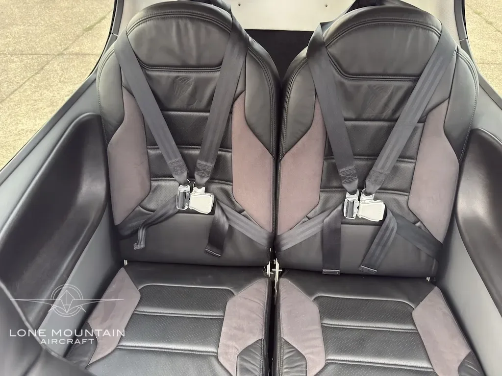 Cabin interior of a 2011 Cirrus.