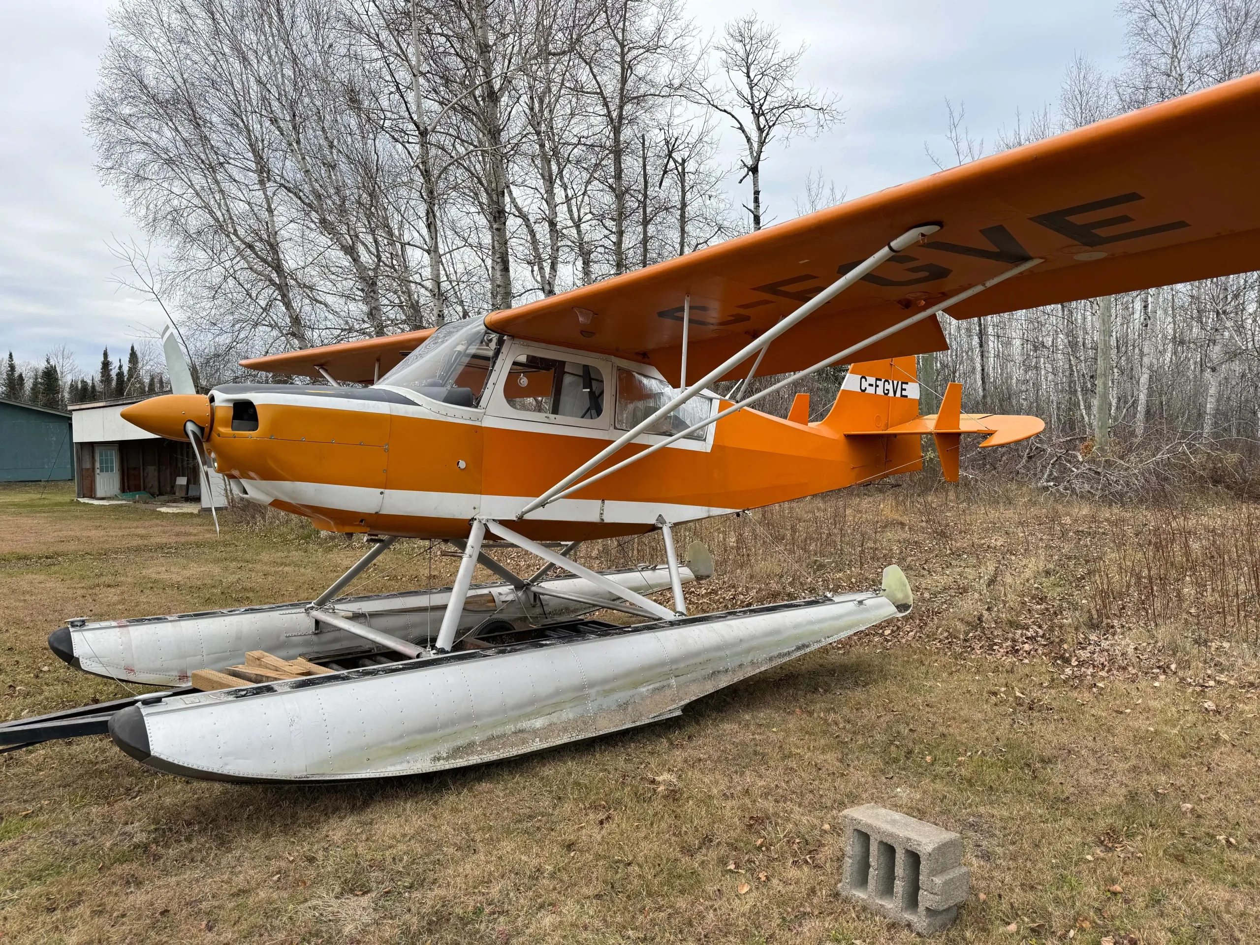 Exterior view of a 1973 Bellanca Citabria.