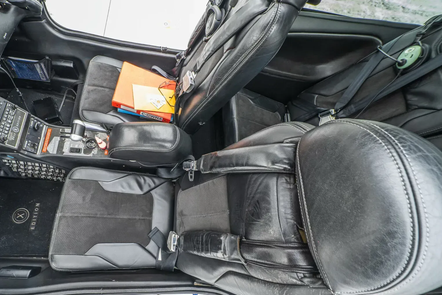 Cabin interior of a 2011 Cirrus.
