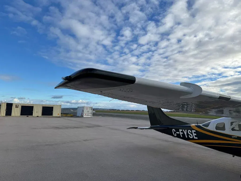 Marketing image of a 1999 Cessna Soloy Turbine.