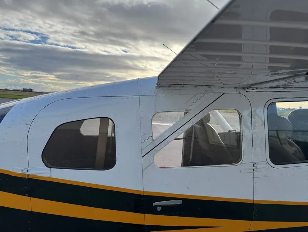 Exterior view of a 1999 Cessna Soloy Turbine.