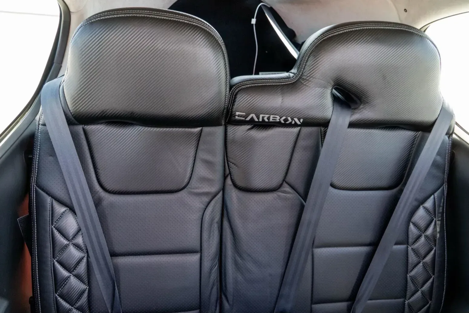 Cabin interior of a 2011 Cirrus.