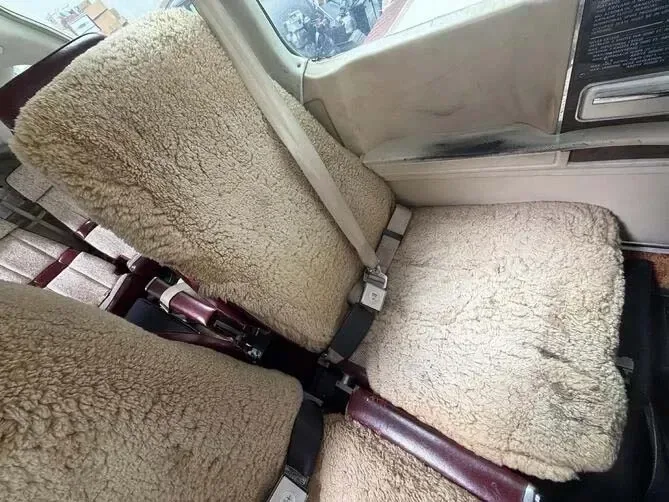 Cabin interior of a 1979 Beechcraft Bonanza.
