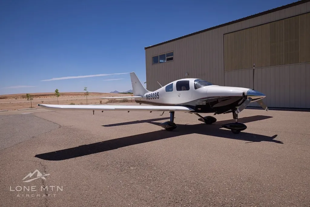 Exterior view of a 2004 Columbia.